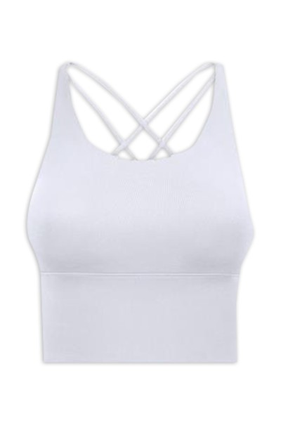 SKTF053 manufacturing women's sports Bra fashion design cross beauty back fitness running yoga dance sports Bra sports Bra specialty store back view